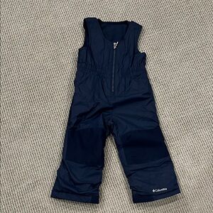 Columbia Kids Navy Blue Snow Overalls